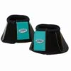 Weatherbeeta Impact Bell Boots - Black/Turquoise