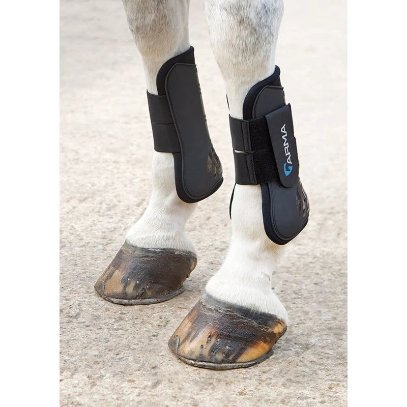 Shires ARMA Tendon Boots - Black 1 Shires ARMA Tendon Boots - Black