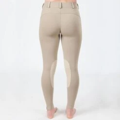 Irideon Kids' Bending Line Knee Patch Tights - Classic Tan -Equestrian Supplies Shop 318585 800 800