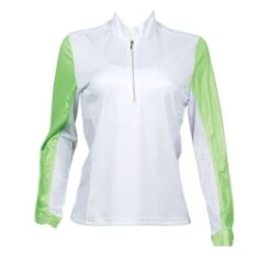 FITS Women's Cool Breeze Long Sleeve Sun Shirt - Honeydew