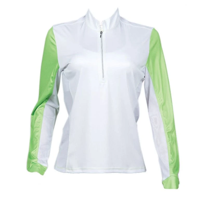 FITS Women's Cool Breeze Long Sleeve Sun Shirt - Honeydew 1 FITS Women's Cool Breeze Long Sleeve Sun Shirt - Honeydew