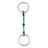 JP Korsteel Blue Steel Jointed Loose Ring Snaffle Bit