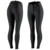 Horze Women's Angelina Knee Patch Breeches - Black