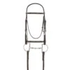 Camelot Fancy Raised Bridle - Brown