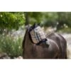 Kensington Mini Fly Mask W/Plush Fleece Trim - Deluxe Black