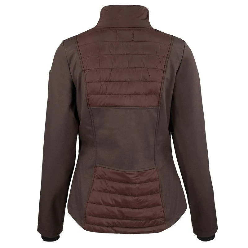 Horze Women's Maeve Softshell Hybrid Jacket - Bracken 3 Horze Women's Maeve Softshell Hybrid Jacket - Bracken - Image 3