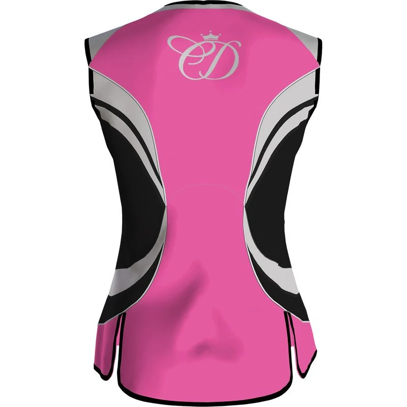 Equisafety Women's Charlotte Dujardin Arret Vest - Pink 2 Equisafety Women's Charlotte Dujardin Arret Vest - Pink - Image 2