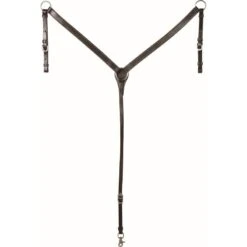 Western Rawhide Country Legend Basic Breastcollar - Dark Brown