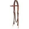 Western Rawhide Country Legend Basic Browband Headstall - Chestnut