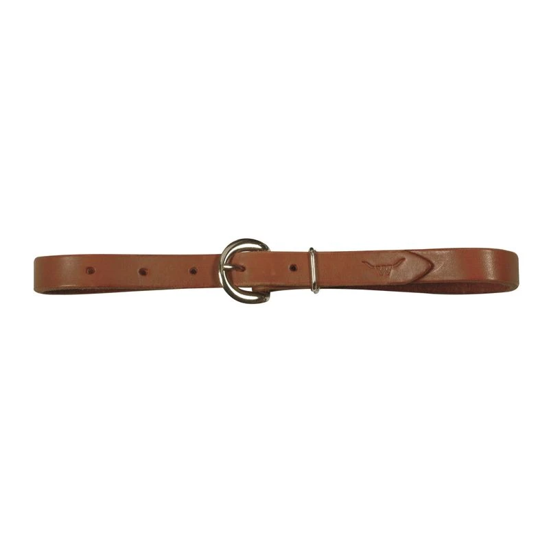 Western Rawhide 3/4" Leather Rig Strap - Tobacco 1 Western Rawhide 3/4" Leather Rig Strap - Tobacco