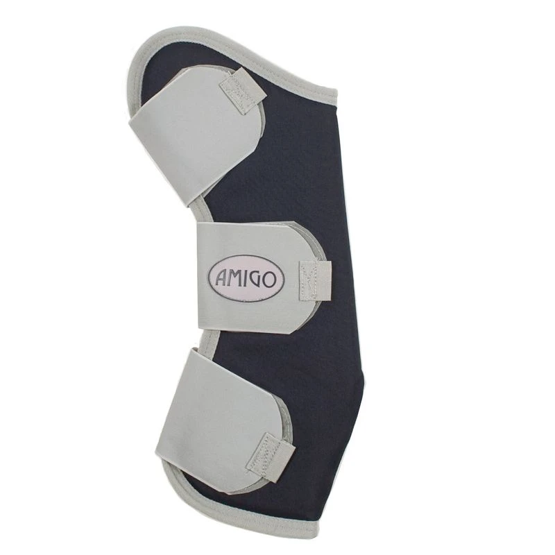 Amigo Ripstop Travel Boots - Navy/Silver 1 Amigo Ripstop Travel Boots - Navy/Silver