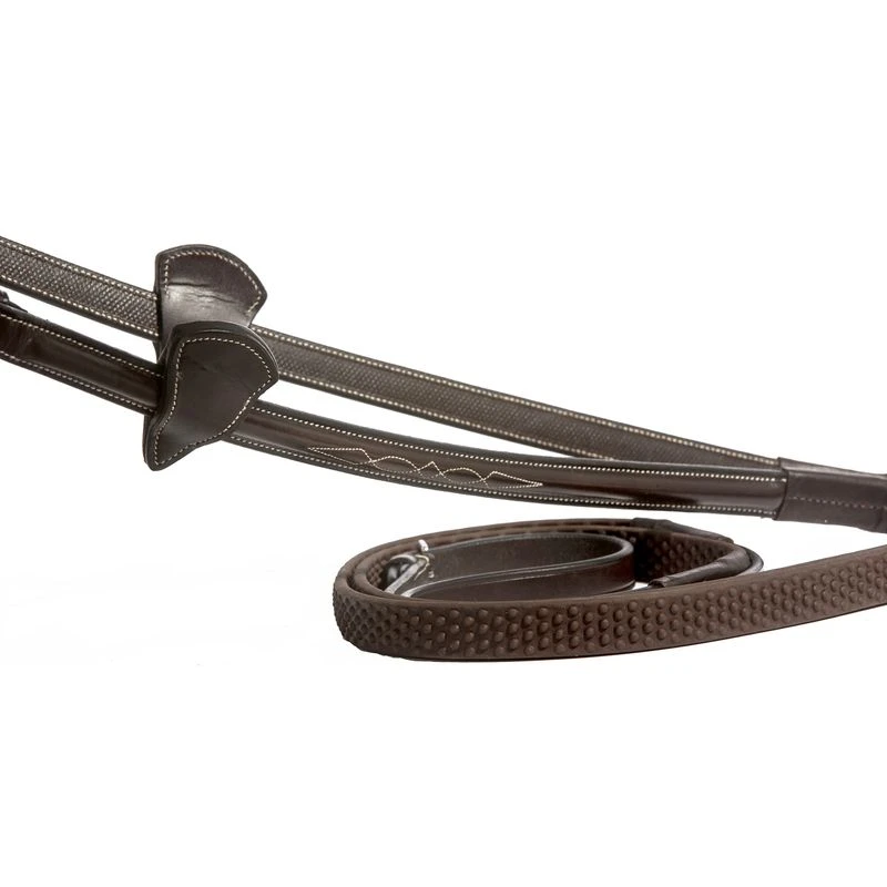 Nunn Finer Gianna Flash Bridle - Havana 5 Nunn Finer Gianna Flash Bridle - Havana - Image 5