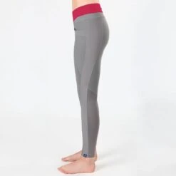 Irideon Women's Synergy Knee Patch Tights - Dove Grey/Azalea 7 Irideon Women's Synergy Knee Patch Tights - Dove Grey/Azalea -Equestrian Supplies Shop 409489 800 800