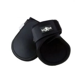Saxon Contoured Fetlock Boots - Black/Black