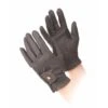 Shires Aubrion PU Riding Gloves - Brown