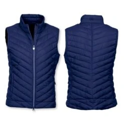 Ovation Women's Micah Vest - Navy -Equestrian Supplies Shop 423321 800 800