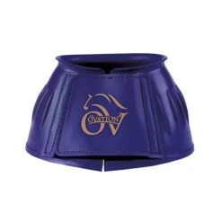 Ovation Professional Ribbed Hook And Loop Bell Boot - Purple