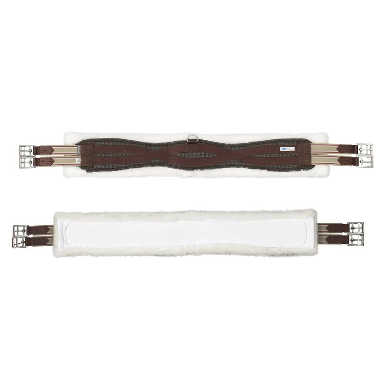Ovation Coolmax All Purpose Girth - Brown/White 1 Ovation Coolmax All Purpose Girth - Brown/White