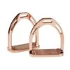 Korsteel Aluminum Stirrups - Rose Gold