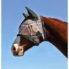Kensington Signature Fly Mask W/Fleece,Ears And Forelock Hole - Deluxe Black