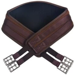 Flex Rider AP Comfort Flo Girth W/Memory Foam & Cool Max - Chocolate -Equestrian Supplies Shop 473346 800 800