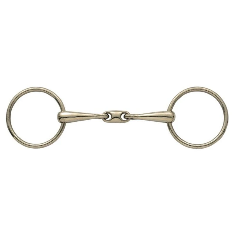 Shires 14mm Copper Alloy French Link Training Bit 1 Shires 14mm Copper Alloy French Link Training Bit