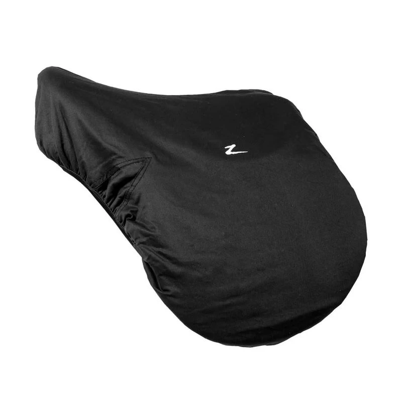 Horze Fleece Lined Saddle Cover - Black 1 Horze Fleece Lined Saddle Cover - Black