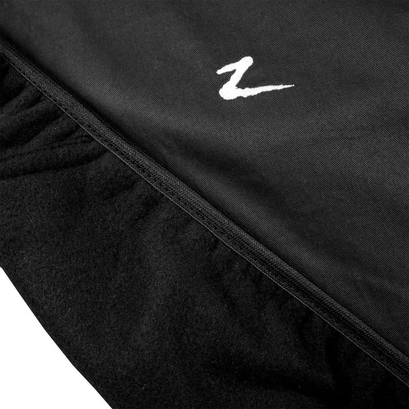 Horze Fleece Lined Saddle Cover - Black 2 Horze Fleece Lined Saddle Cover - Black - Image 2