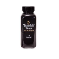 Twinkle Satins Hoof Polish - Black Velvet