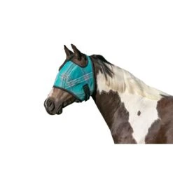 Kensington Signature Fly Mask W/Web Trim - Atlantis