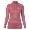 Shires Aubrion Women's Newbury Long Sleeve Sun Shirt - Dusky Pink