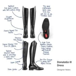 Tredstep Donatello III Field Boot - Black -Equestrian Supplies Shop 524641 800 800