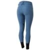 Horze Women's Melody High Waist Micro Silicone Full Seat Breeches - Blue