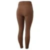 Horze Women's Remy Organic Cotton Full Seat Tights - Bison Dark Brown