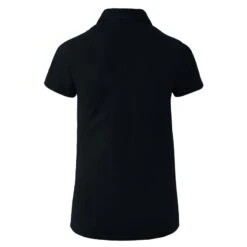 Horze Women's Lia Organic Cotton Polo - Black -Equestrian Supplies Shop 531652 800 800