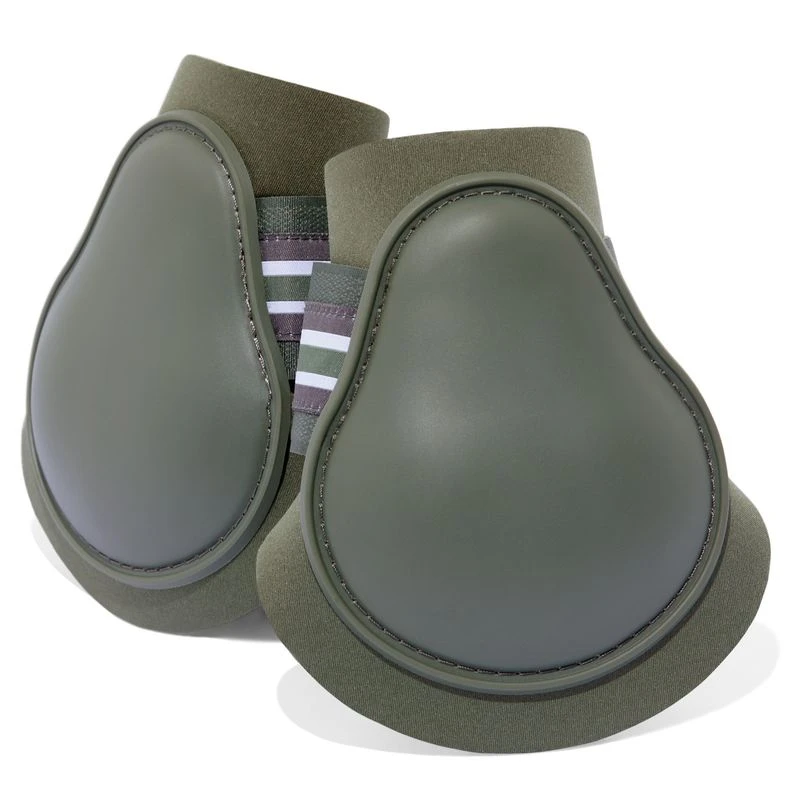 Horze Adepto Fetlock Boots - Beetle Khaki Green 1 Horze Adepto Fetlock Boots - Beetle Khaki Green