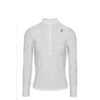 Alessandro Albanese Women's Vilamora Long Sleeve Zip Competition Shirt - White