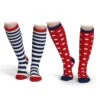 Shires Fluffy Socks 2 Pack - Navy