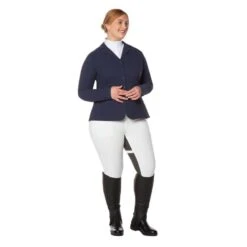 Kerrits Women's Stretch Competitor Koat 4 Snap - Navy -Equestrian Supplies Shop 567400 800 800