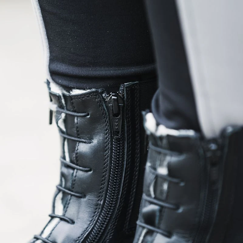 Horze Stockholm Paddock Boots - Black 2 Horze Stockholm Paddock Boots - Black - Image 2