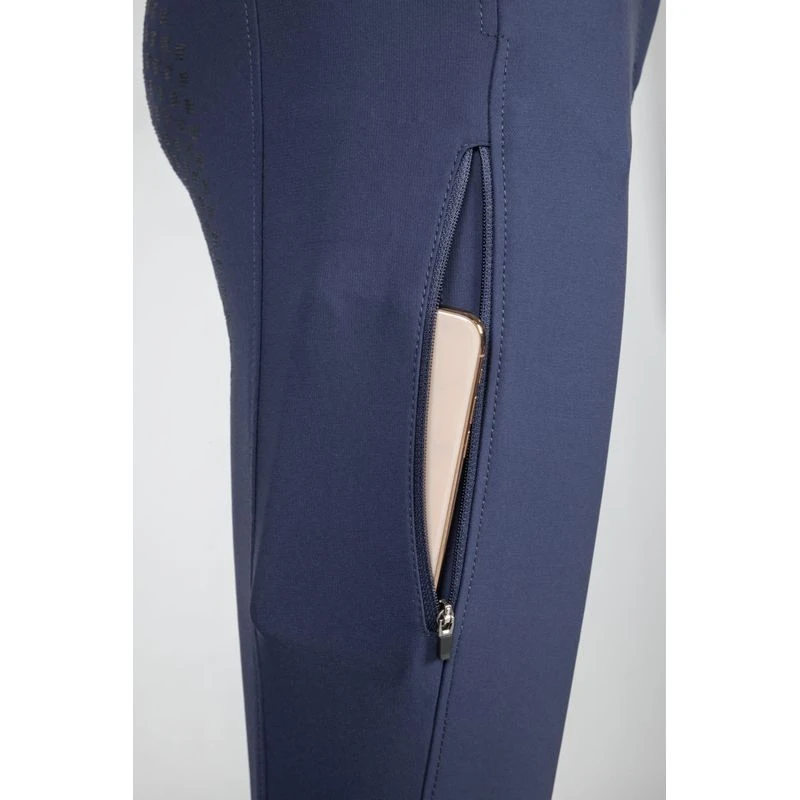 Back On Track Women's Julia Full Seat Breeches - Navy 4 Back On Track Women's Julia Full Seat Breeches - Navy - Image 4