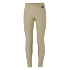 Kerrits Kids' Microcord Knee Patch Tights - Tan