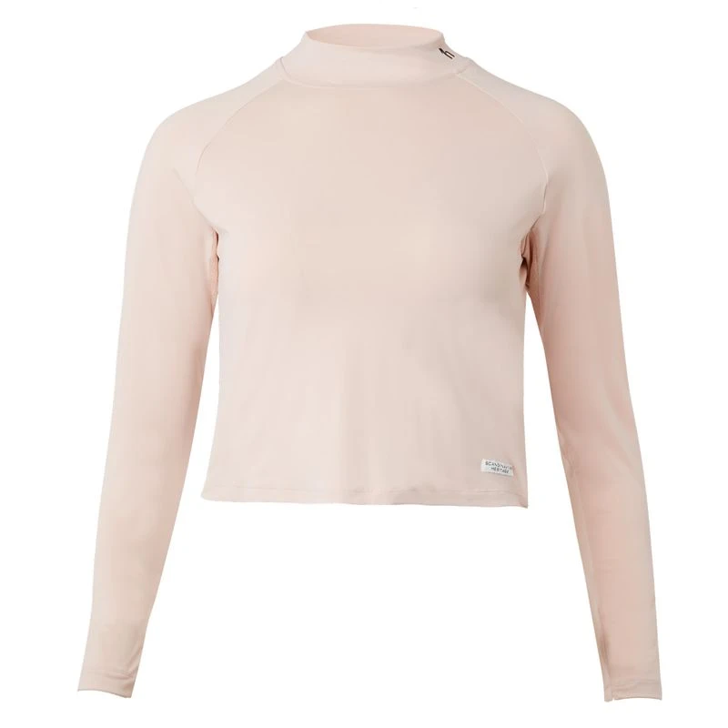 Horze Women's Gabriela UV Pro Cooling Sun Crop Top - Potpourri 6 Horze Women's Gabriela UV Pro Cooling Sun Crop Top - Potpourri - Image 6