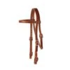 Perri's Browband Buckle End Western Headstall - Brown