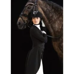 Fair Play Women's Dorothee Comfimesh Shadbelly Coat - Navy -Equestrian Supplies Shop 593816 800 800