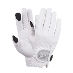 Fair Play Kids' Glam Gloves - White