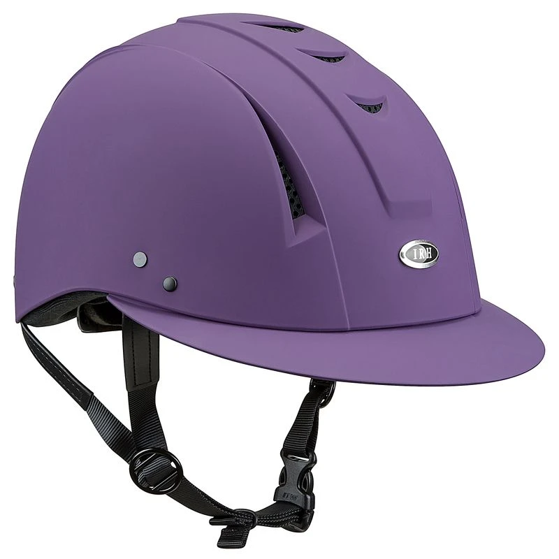 IRH EQUI-PRO Helmet W/Sun Visor - Matte Purple 1 IRH EQUI-PRO Helmet W/Sun Visor - Matte Purple