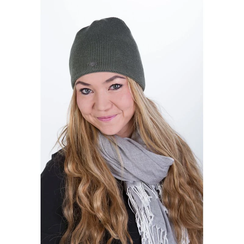 Back On Track Kim Wool Hat - Olive Green 2 Back On Track Kim Wool Hat - Olive Green - Image 2