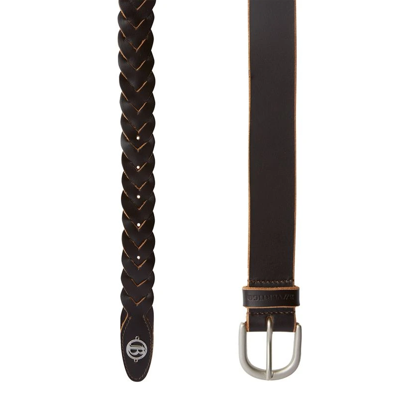 Horze Braided Belt - Dark Brown 2 Horze Braided Belt - Dark Brown - Image 2