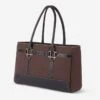 Oughton Derby Work Tote - Heritage Brown/Black